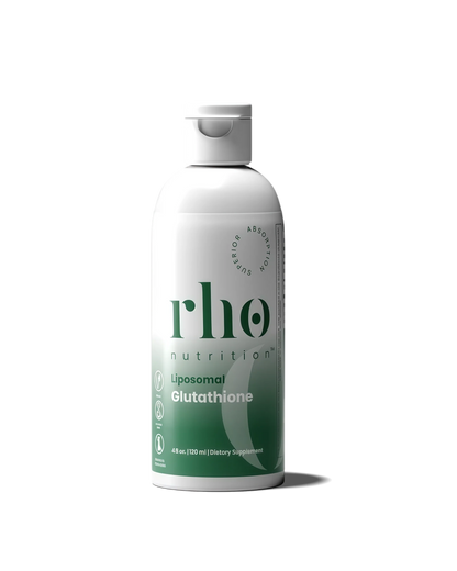 Rho Nutrition Liposomal Glutathione - Ultra High Absorption Liquid Glutathione Supplement - Supports Natural Detoxification, Immune System, Skin Health, Mental Clarity & Overall Well-Being