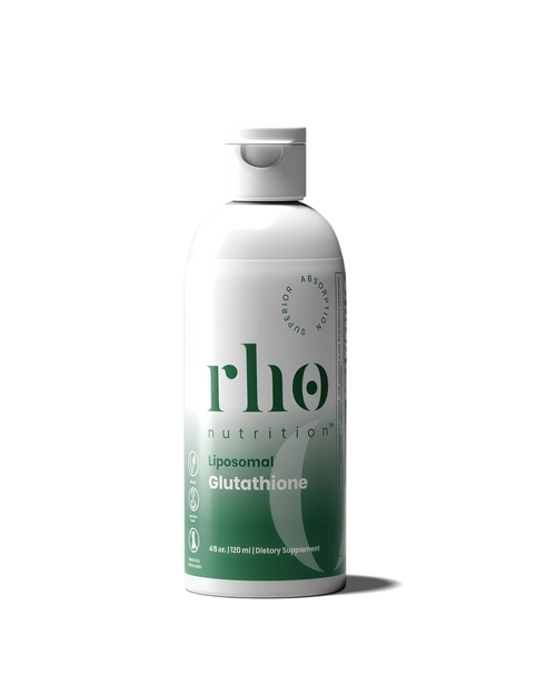 Rho Nutrition Liposomal Glutathione - Ultra High Absorption Liquid Glutathione Supplement - Supports Natural Detoxification, Immune System, Skin Health, Mental Clarity & Overall Well-Being
